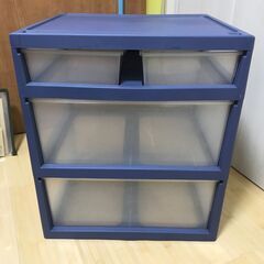【無料・直接引き取りのみ】3段収納ケースの画像