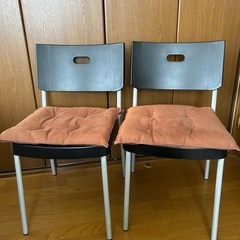 IKEA Herman チェア　二脚 の画像