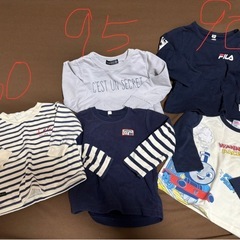男の子　80-95 ロンTの画像