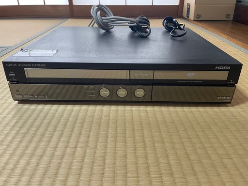 AQUOS  レコーダー（DVD、VHS）