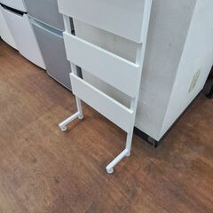 リサイクルショップどりーむ天保山店】レンジボード 食器棚 ホワイトカラー 中古品 つい