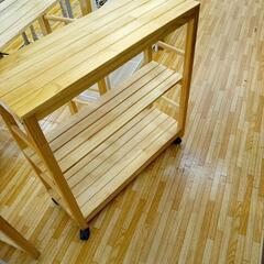 ☆ジモティ割あり☆ 木製ラックナチュラルクリーニング済YJ5304 (リユースのサカイ八街) 榎戸の収納家具《棚、シェルフ》の中古あげます・譲ります｜ ジモティーで不用品の処分