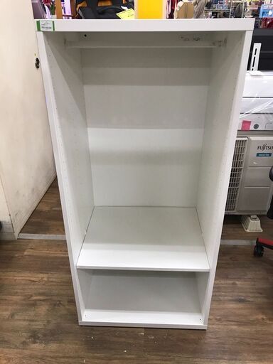 収納棚　ホワイト【ジャングルジャングルイズミヤ広陵店】