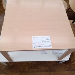 ☆ジモティ割あり☆ 折り畳みテーブル&椅子セット ホワイト 愛らしい H70×D45.5×W70.5 クリーニング済み TC2498
