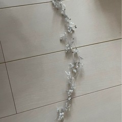結婚式　ヘアアクセサリーの画像