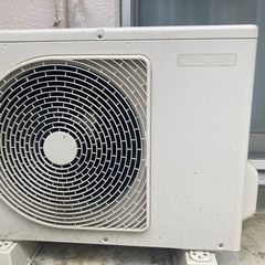 【早い者勝ち】 TOSHIBAエアコン本体&室外機の画像