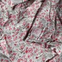 【プチバトー】花柄ロンパース❤️3mの画像