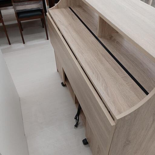 ☆ジモティー割あり☆バタフライキッチンカウンターNA 高さ(H)93cm× 幅(W)120cm× 奥行(D)45～75cm【joh4260】  (ドリーム尾浜店) 尼崎の収納家具《テレビ台》の中古あげます・譲ります｜ジモティーで不用品の処分