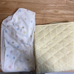 ミニベビー布団用シーツ　防水敷パット