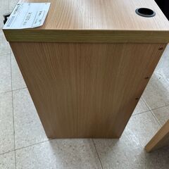 ☆ジモティ割あり☆ 机 ライトブラウン H75.5×D45×W100 クリーニング済み TJ10872 (リユースのサカイ高崎)  北高崎のテーブル《パソコンデスク》の中古あげます・譲ります｜ジモティーで不用品の処分
