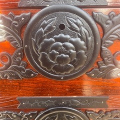 【美品】仙台箪笥　伝統工芸　タンス　漆　収納　和家具の画像