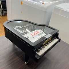 【リサイクルショップどりーむ鹿大前店】No.176　ジュエリーBOX　小物入れ　オルゴール付き　グランドピアノ型　アンティーク　の画像