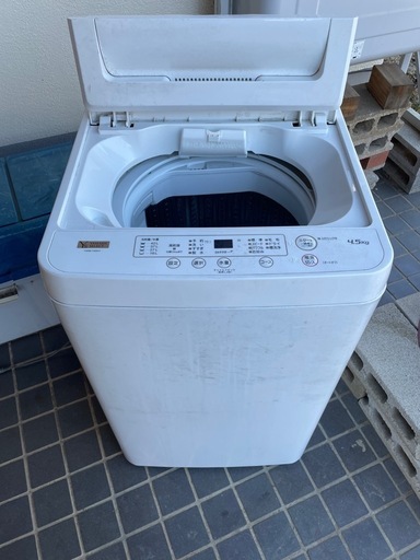ヤマダセレクト　洗濯機　4.5キロ