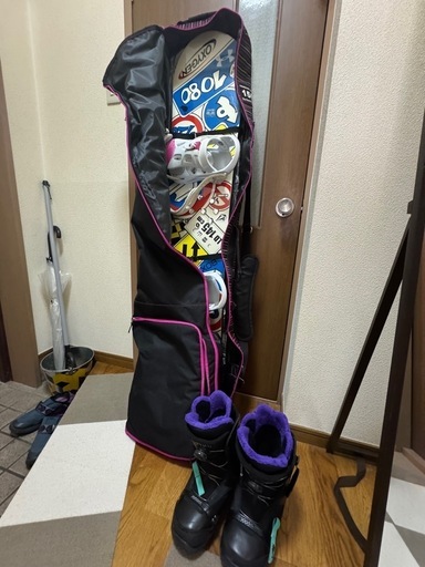 スノーボード一式 レディース