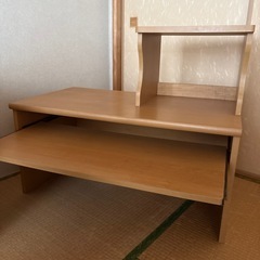 パソコンデスク　座卓　文机の画像