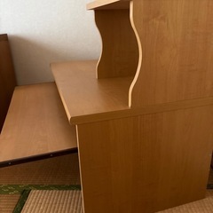 パソコンデスク　座卓　文机の画像