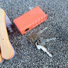 バイク 鍵 ロックの画像