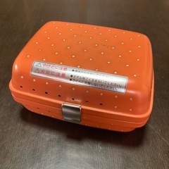 品川あんか　A型　豆炭あんか　シナネン　布カバー付き、箱付き　アウトドア　防災グッズ　暖房器具　の画像