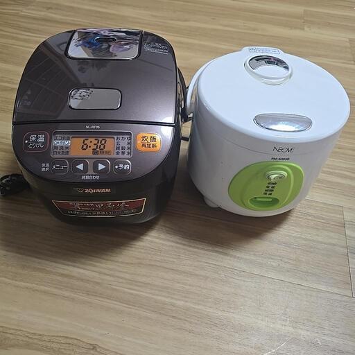 炊飯器　オマケもう一台　３合炊き