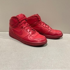 【NIKE】ビッグナイキハイ 🍎 スニーカー  レッド. ハイカ...
