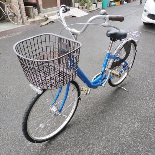 真新しい変速機付き自転車