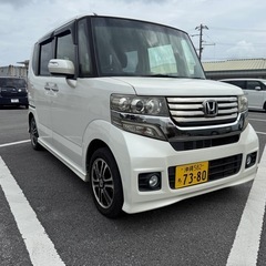 🉐N-BOXカスタム車検満タン9万キロ両側パワスラ🉐