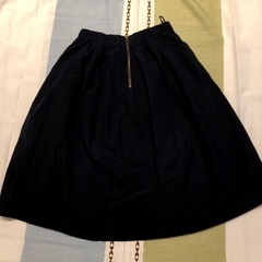 Techichi テチチ　ベロアフレア風スカート