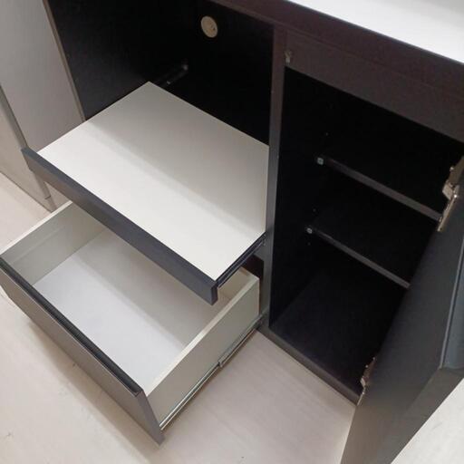 ☆ジモティー割あり☆2枚扉オープンボードBK/WH 高さ(H)187cm× 幅(W)89cm× 奥行(D)45cm【joh4266】  (ドリーム尾浜店) 尼崎の収納家具《カラーボックス》の中古あげます・譲ります｜ジモティーで不用品の処分