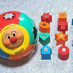 美品●ジョイパレット それいけ!アンパンマン★NEW まるまるパズル★カラフルパズルに楽しい絵柄◎知育玩具1.5歳～◎の画像