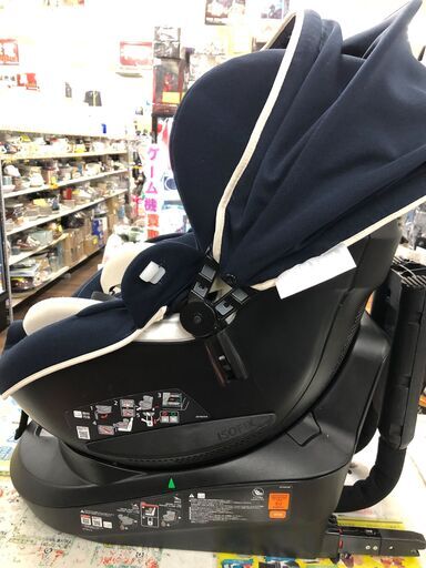 【ジャングルジャングルサカイ石津店】エールベベ  チャイルドシート KURUTTO クルット4i リラクシー ネイビー BF857 サンシェード ワンタッチベルト 堺市 石津 ジャングルジャングルサカイ石津店】エールベベ チャイルドシート