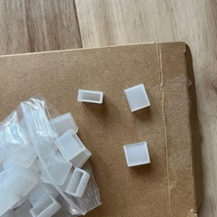 ledテープライト　シリコンエンドキャップ　の画像