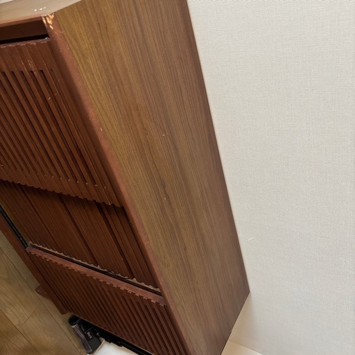 キャビネット（ウォールナット） (hoyakawa) 町田の収納家具《キャビネット》の中古あげます・譲ります｜ジモティーで不用品の処分
