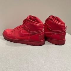 【NIKE】ビッグナイキハイ 🍎 スニーカー  レッド. ハイカット 👟 靴 ，ナイキの画像