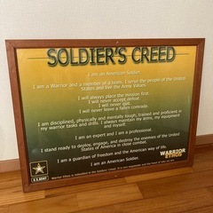 米軍払下げ木製ガラスフレーム