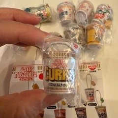 カップヌードル　ミニチュアチャーム　全種の画像