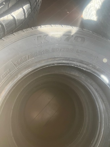 145/80R12,2021年, ブリヂストン,4本