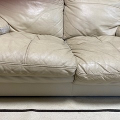 ソファー　本革の画像