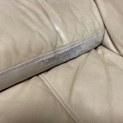 ソファー　本革の画像