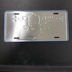🔶新品未使用、ブリキ看板30cm×15cm ドナルドダック　外国ナンバープレートと大体同じサイズです。

の画像