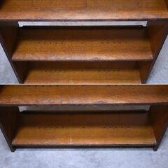 ヤ取3/22終了】≪zyt1882ジ≫ ヴィンテージ家具 くさびの本棚 4段