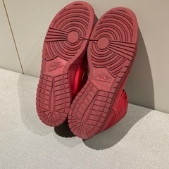 【NIKE】ビッグナイキハイ 🍎 スニーカー  レッド. ハイカット 👟 靴 ，ナイキの画像