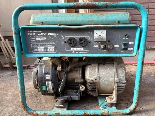 発電機　デンヨー　GA-2606U