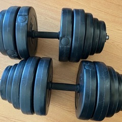 ダンベル30kg×2個セット 重量変更可 ねじ式