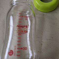 ピジョン　母乳実感ガラス哺乳瓶＆搾乳器　セットの画像