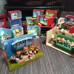もうすぐ処分予定[最終値下げ] デアゴスティーニ　スヌーピー＆フレンズ  SNOOPY ピーナッツ ウッドストック キャラクター アニメ ミニチュア 模型 プラモデル インテリア 【組立て商品】の画像