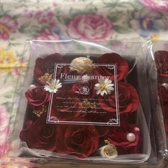 flour chanter/プリザーブドフラワー/2個セット/新品未使用/0円の画像