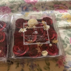 flour chanter/プリザーブドフラワー/2個セット/新品未使用/0円の画像