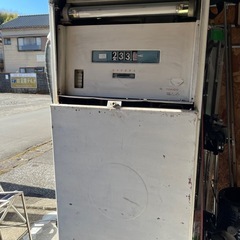 TOKICO トキコ 昔のガソリン計量機 GS　レトロ