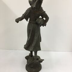 直接引き取り限定 岡山県 ジモティー特別価格 和服 女性 石像 置物 オブジェ - その他
