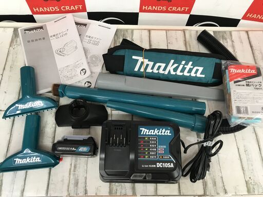 掃除機 コードレス 軽量 2way マキタ CL116DWR バッテリー内蔵 充電器付き コードレス掃除機 カプセル式 スティック ハンディ  クリーナー 充電式クリーナー スティッククリーナー スティック掃除機 ハンディクリーナー ハンディ掃除機 一人暮らし 新生活 | 壱番館STORE
